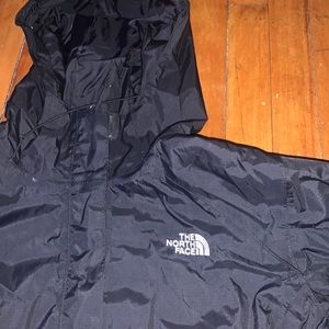 Black North Face Rain jacket